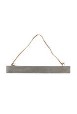 Sugarboo & Co Hanging Magnetic Strip Frame with Brown Suede