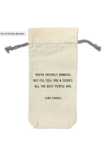 Sugarboo & Co Wine Bag, You're Entirely Bonkers