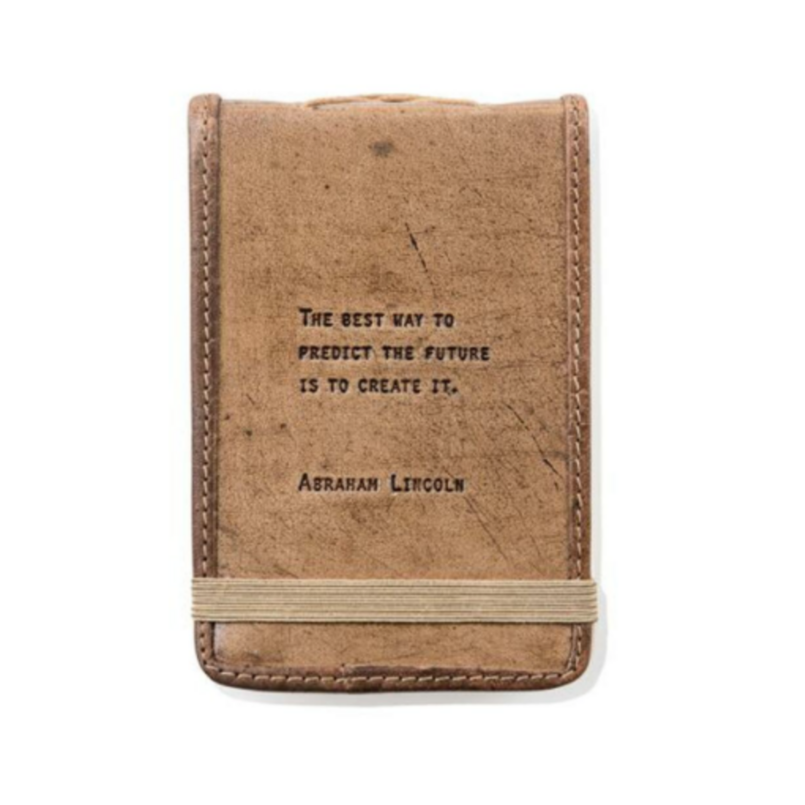 Sugarboo & Co Sugarboo Abraham Lincoln Mini Leather Journal, maple