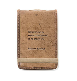 Sugarboo & Co Sugarboo Abraham Lincoln Mini Leather Journal