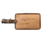 Sugarboo & Co Leather Luggage Tag, J.R.R. Tolkien