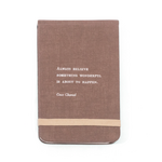 Sugarboo & Co Fabric Notebook, Coco Chanel
