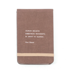 Sugarboo & Co Fabric Notebook, Coco Chanel