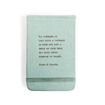 Sugarboo & Co Fabric Notebook, Gordon B. Hinckley