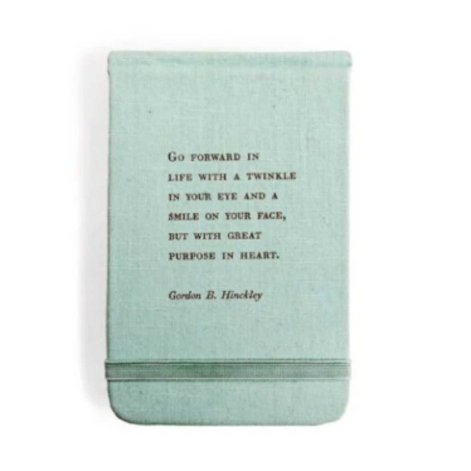 Sugarboo & Co Fabric Notebook, Gordon B. Hinckley