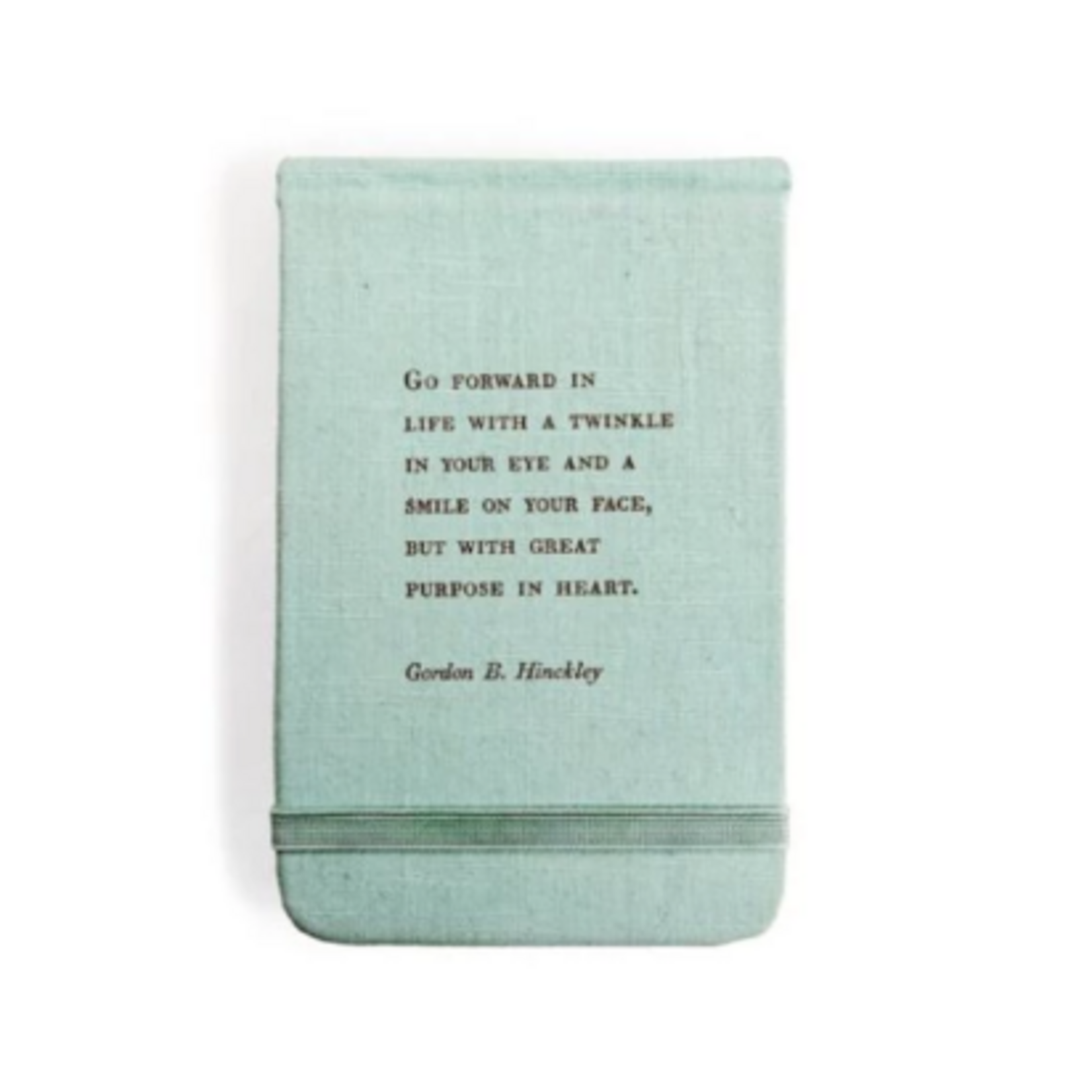 Sugarboo & Co Fabric Notebook, Gordon B. Hinckley