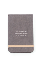 Sugarboo & Co Fabric Notebook, The Best Way (Abraham Lincoln)