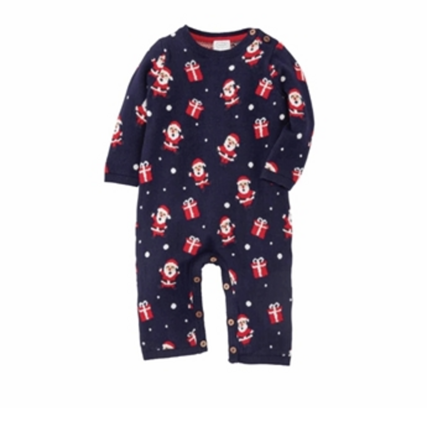 Knit Santa One Piece Outfit, 3-6 months