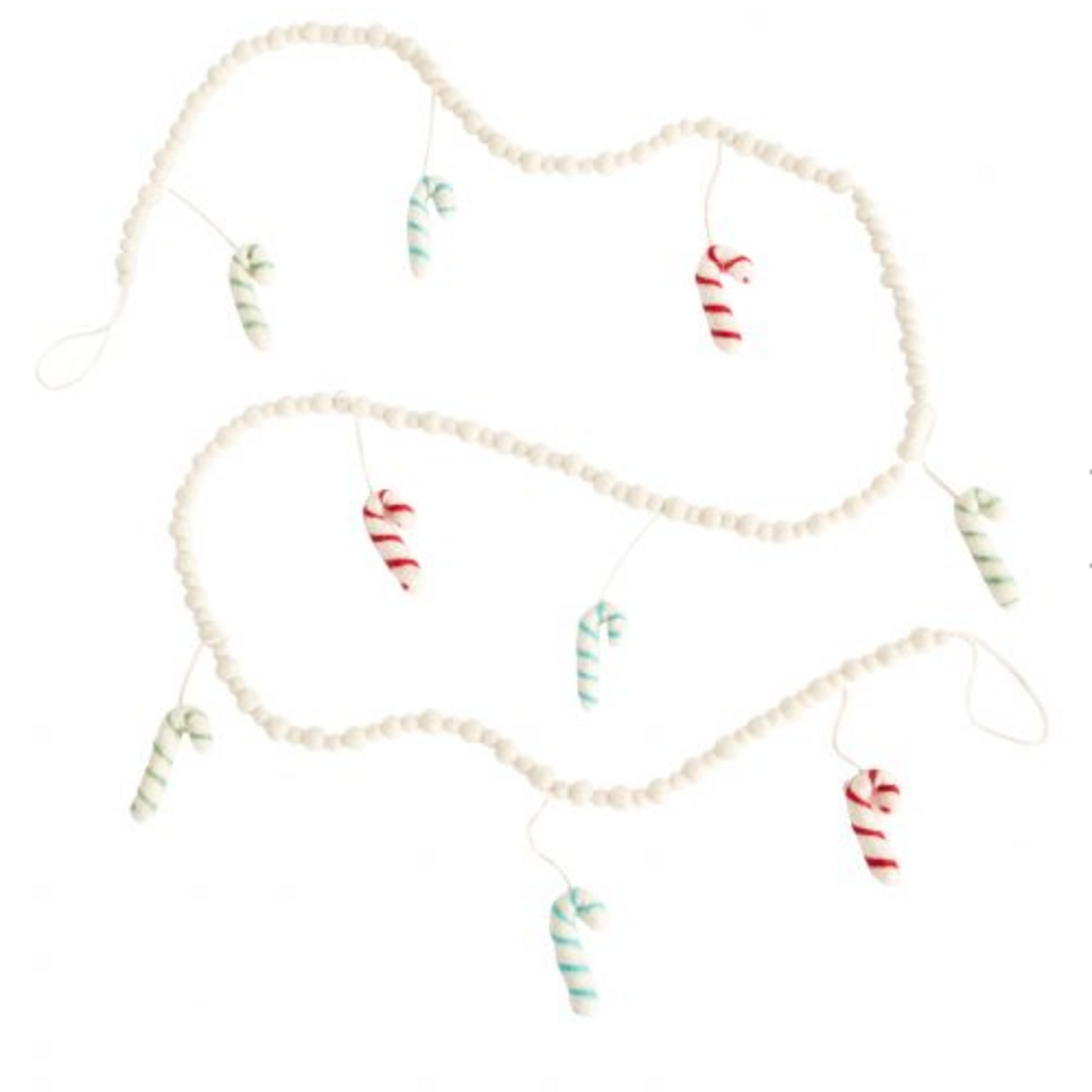 Candy Cane Garland, 6 ft