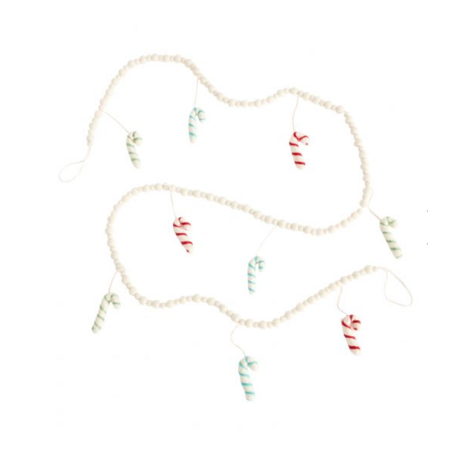 Candy Cane Garland, 6 ft