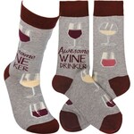 Primitives by Kathy Socks, Awesome Wine Drinker