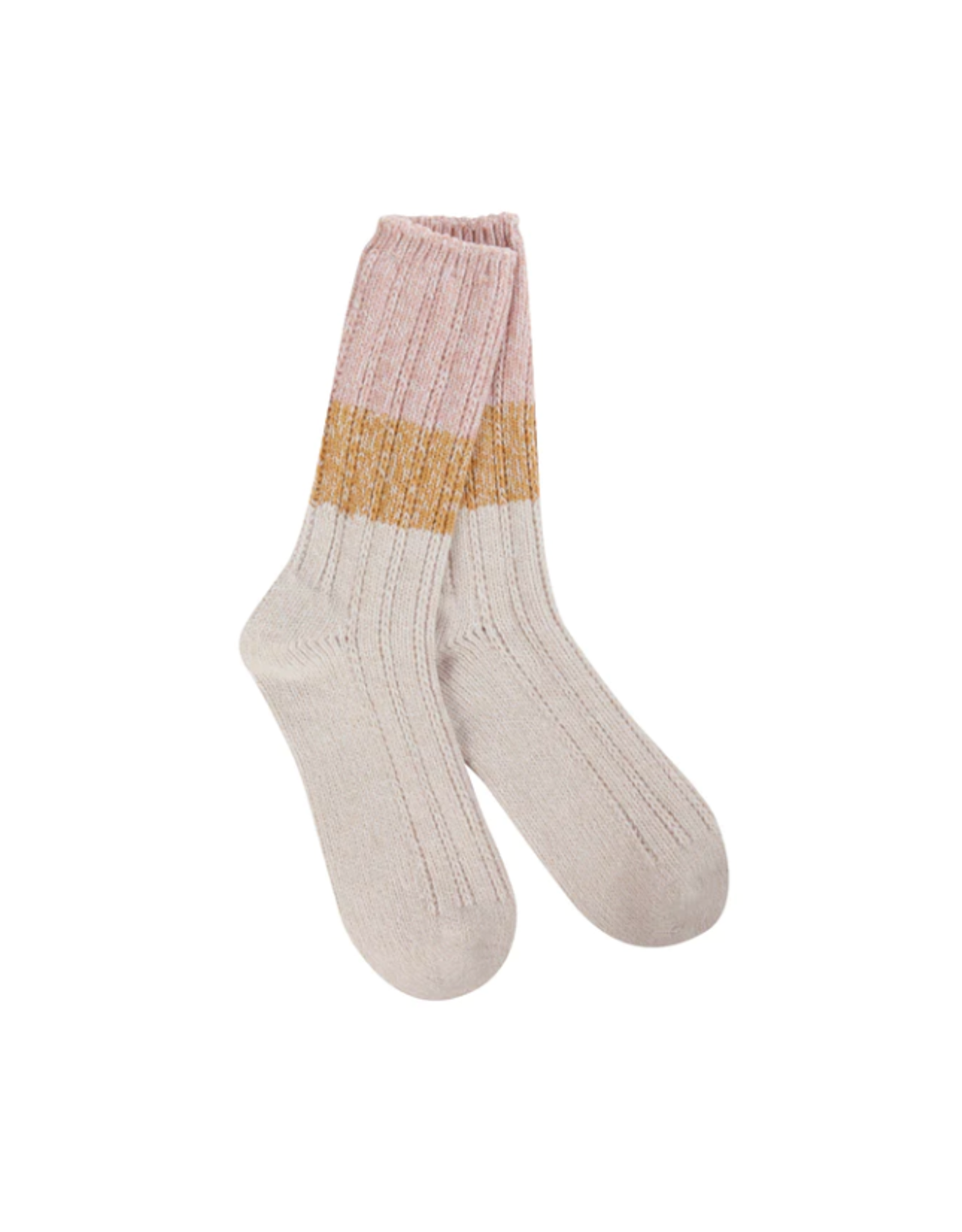 Weekend Collection Crew Socks Rose Multi