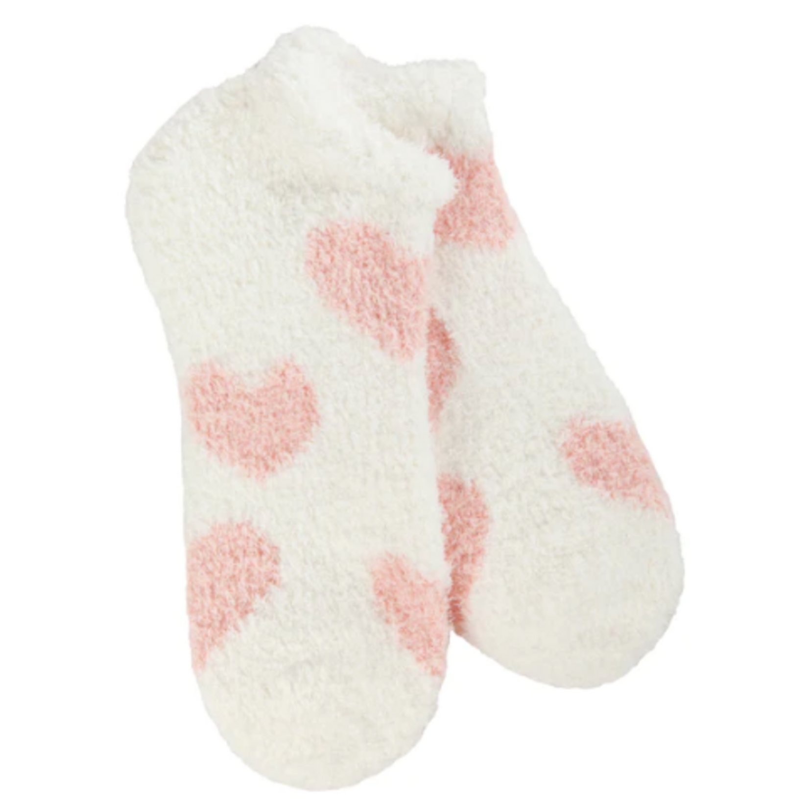Cozy Collection Low Socks, Rose Heart