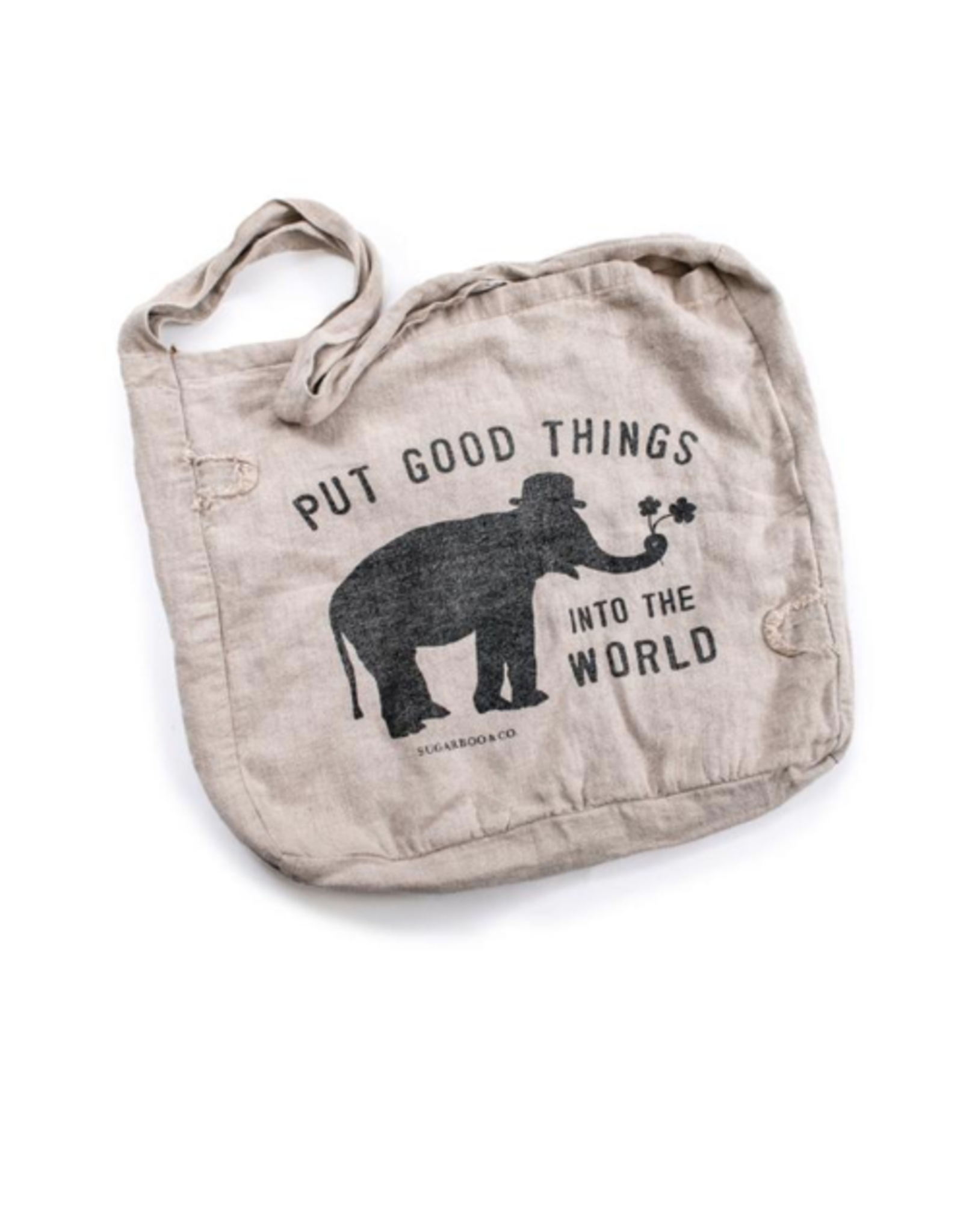 Sugarboo & Co Messenger Bag, Put Good Things Into The World