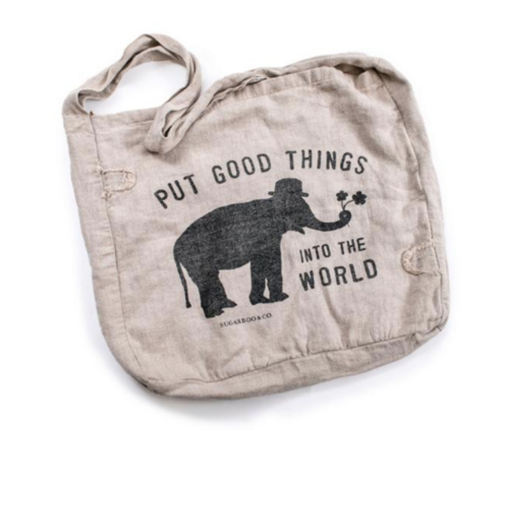 Sugarboo & Co Messenger Bag, Put Good Things Into The World