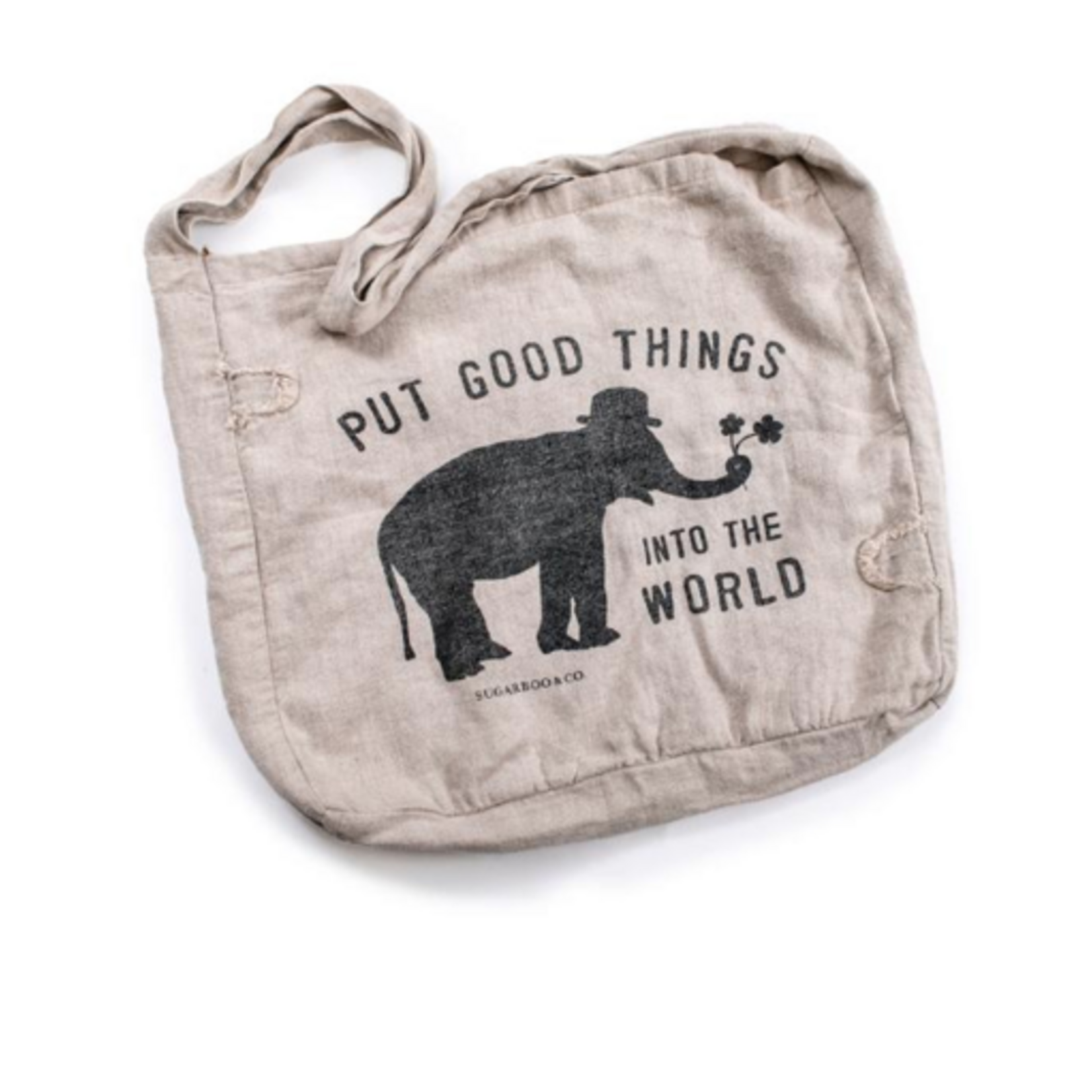 Sugarboo & Co Messenger Bag, Put Good Things Into The World