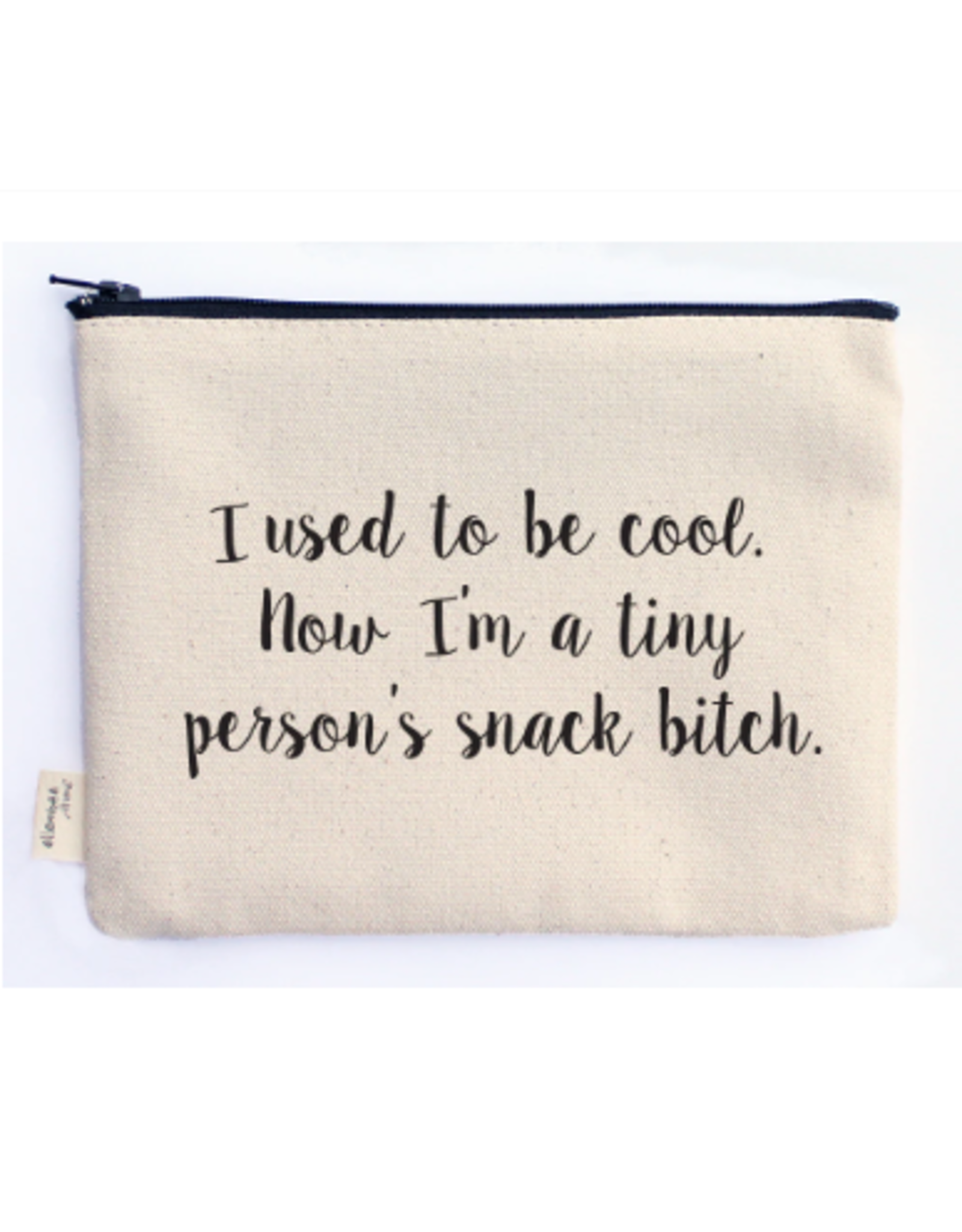 Ellembee Home Zipper Pouch, Tiny Person's Snack Bitch