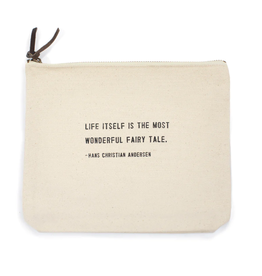 Sugarboo & Co Canvas Bag, Life Itself is the most