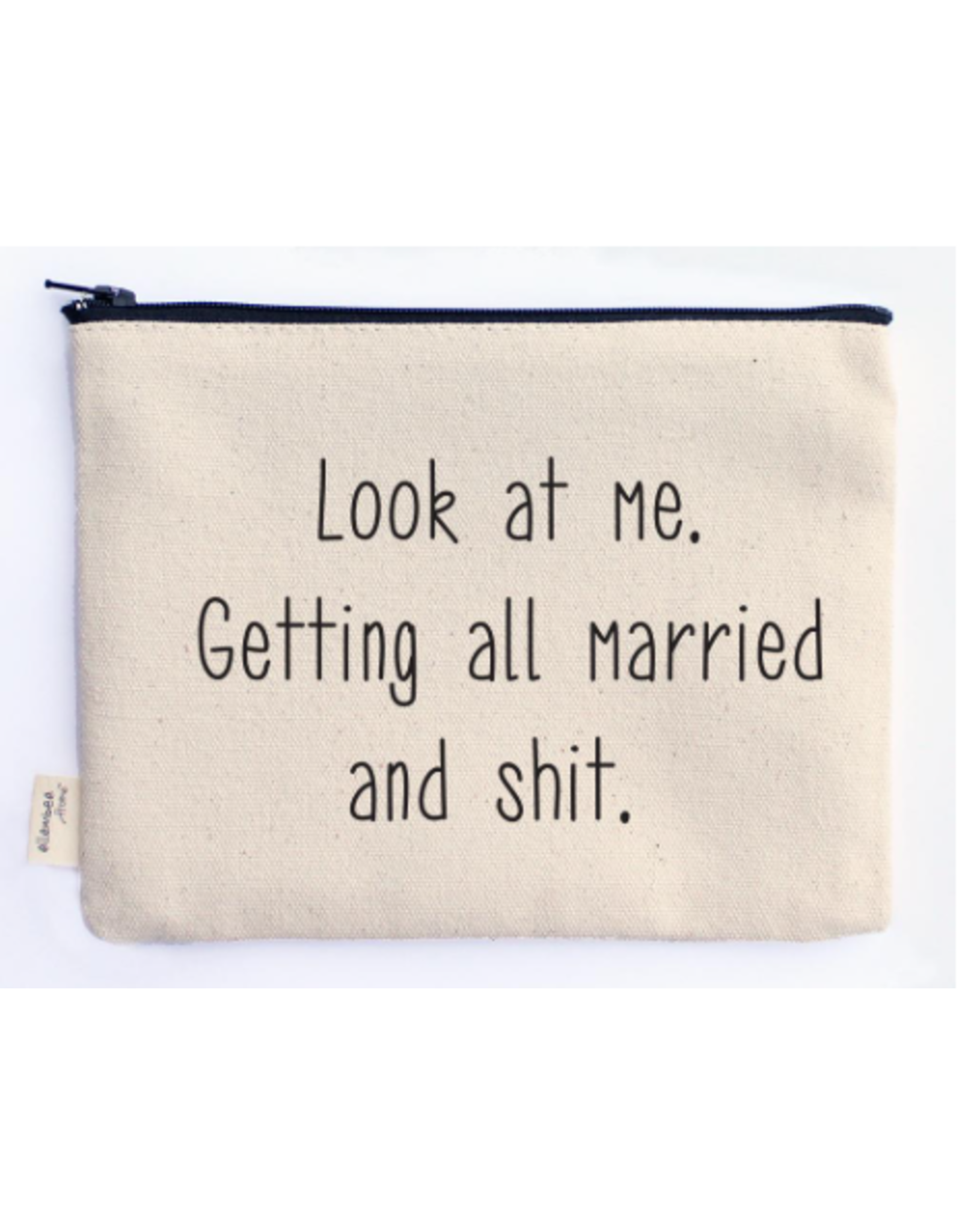 Ellembee Home Zipper Pouch, Getting All Married