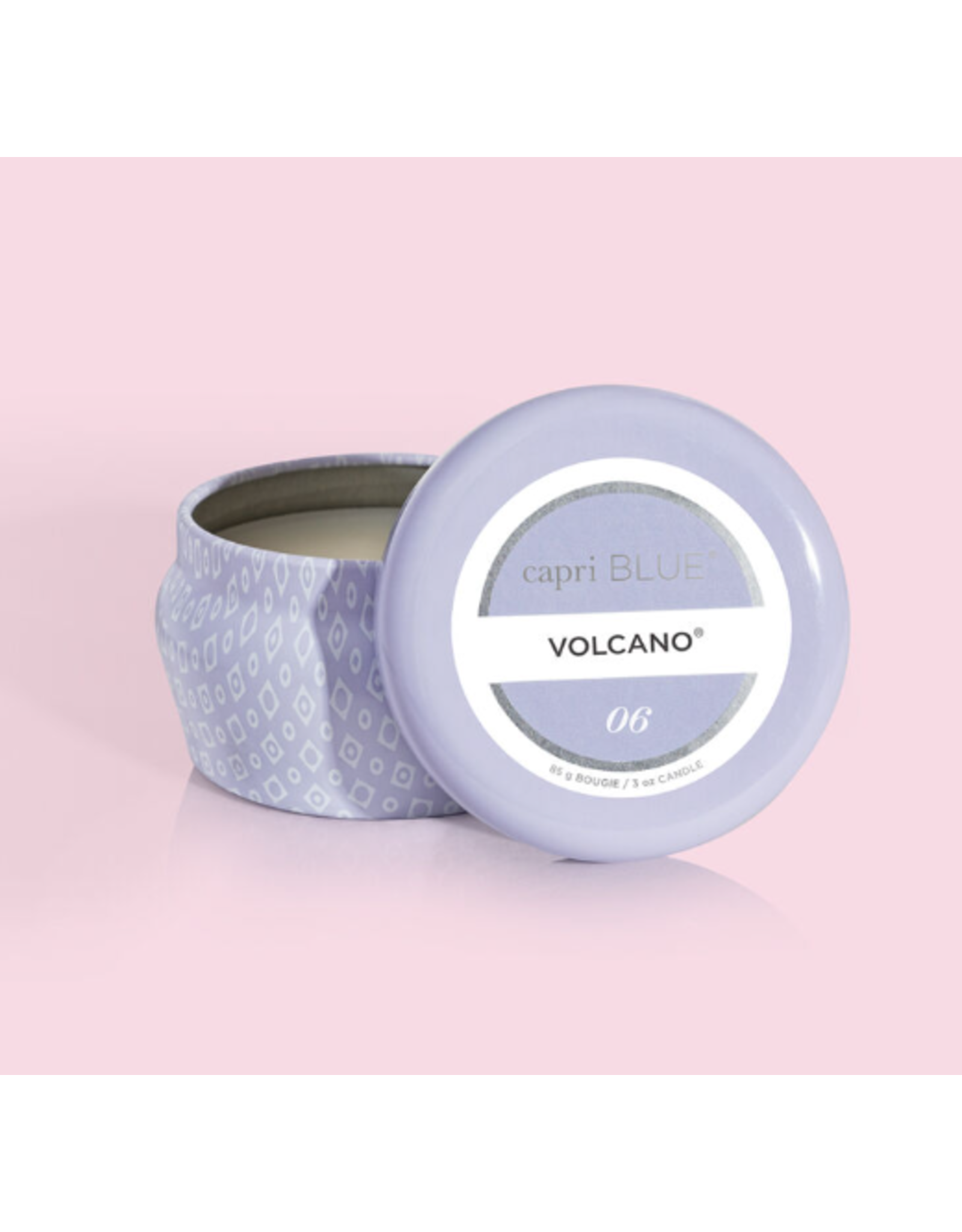 Capri Blue 3 oz Volcano Mini Tin, Digital Lavender