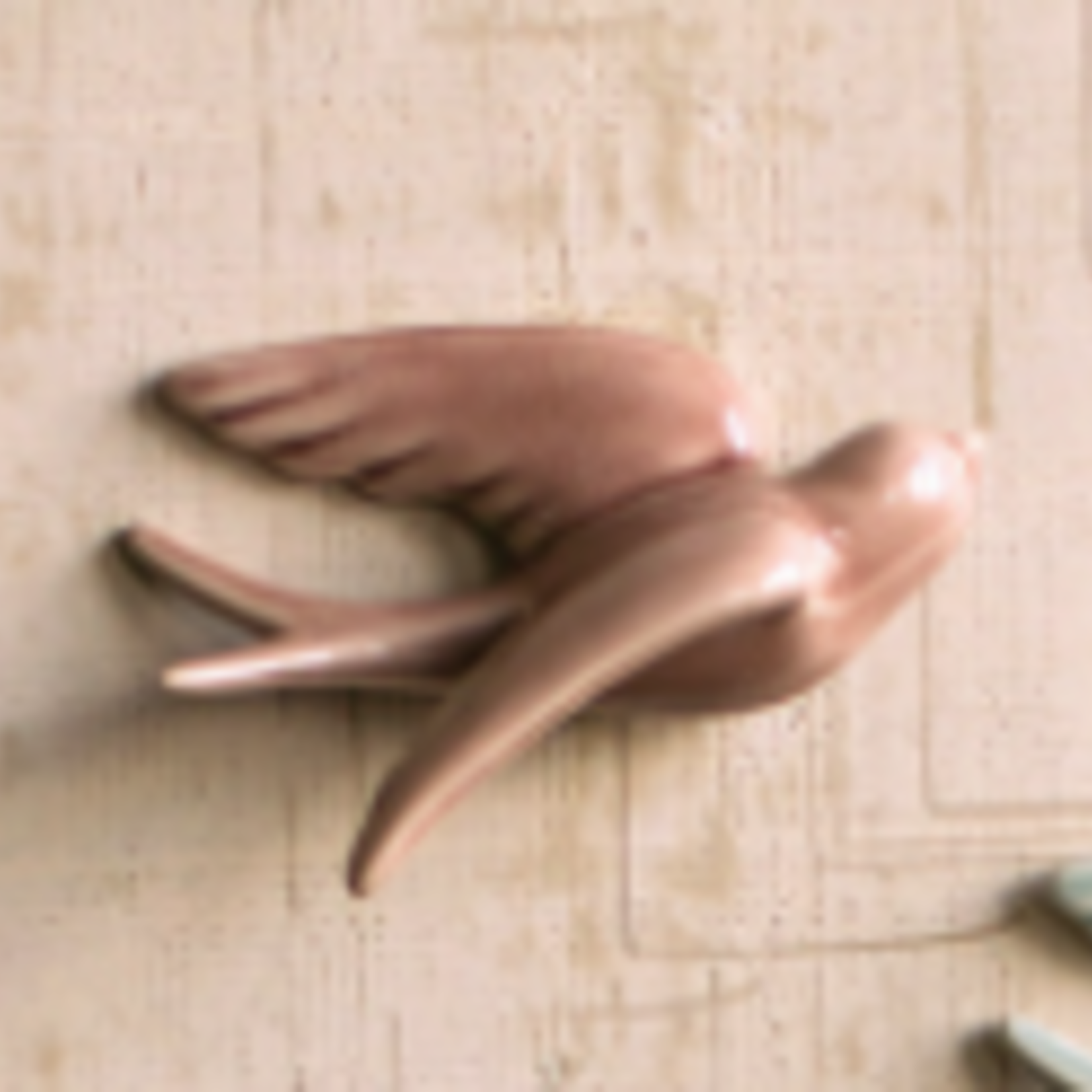 Hanging Ceramic Swallows,