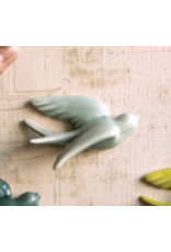 Hanging Ceramic Swallows,