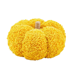 Mud Pie Small Tufting Pumpkin Sitter