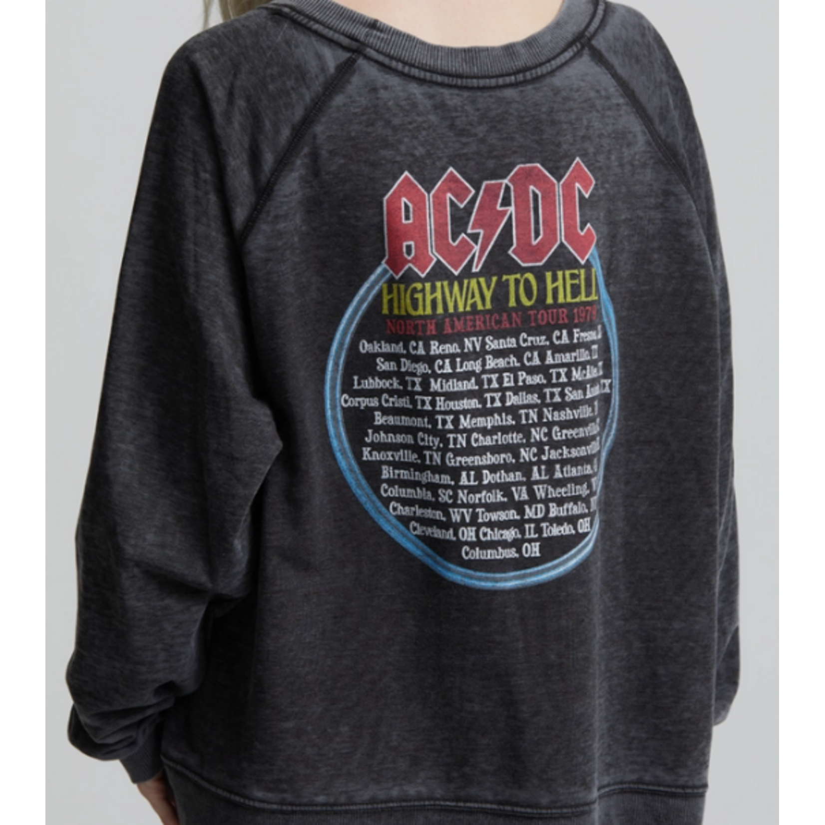 Long Sleeve AC/DC Tour 1979 Top