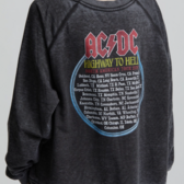 Long Sleeve AC/DC Tour 1979 Top - The Apple Tree