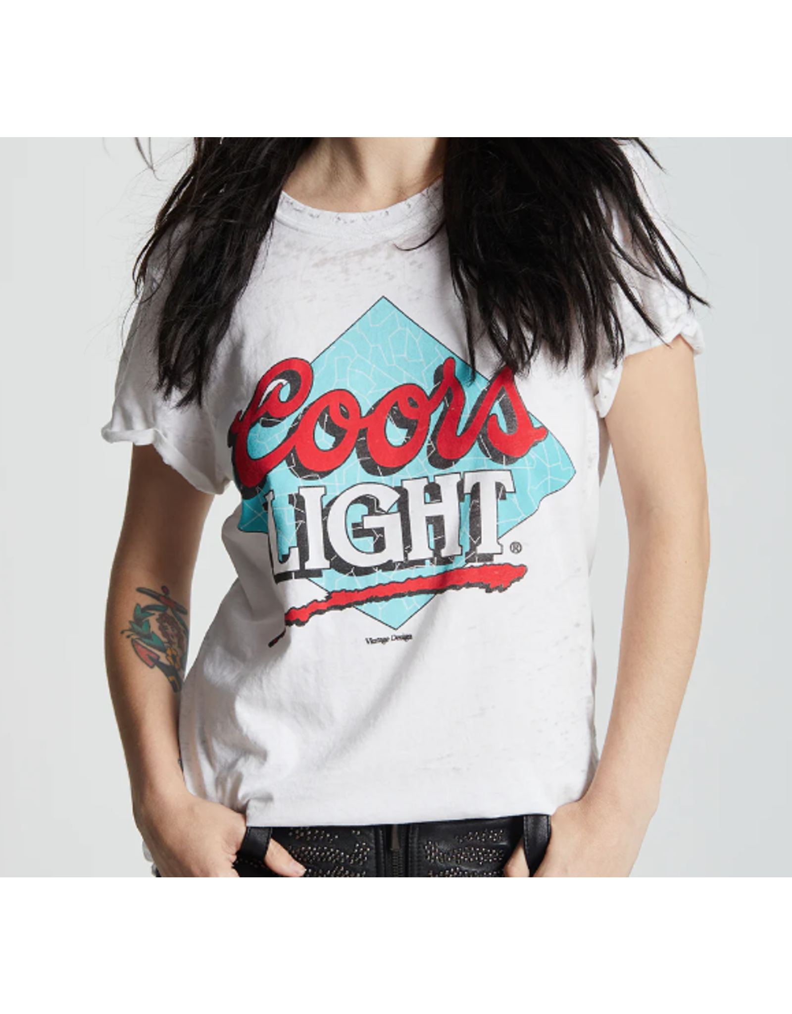 Coors Light Burnout Tee - The Apple Tree