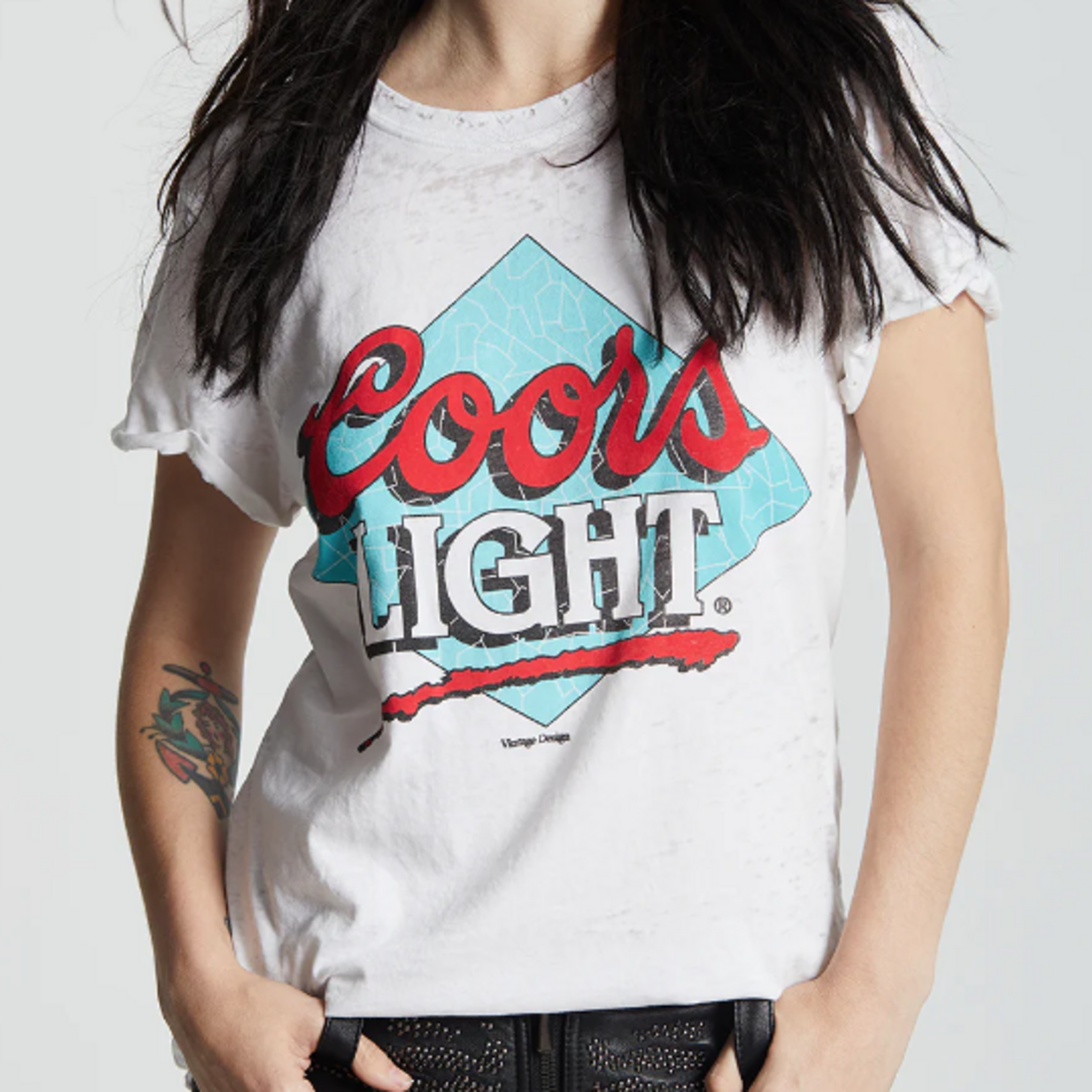 Coors Light Burnout Tee