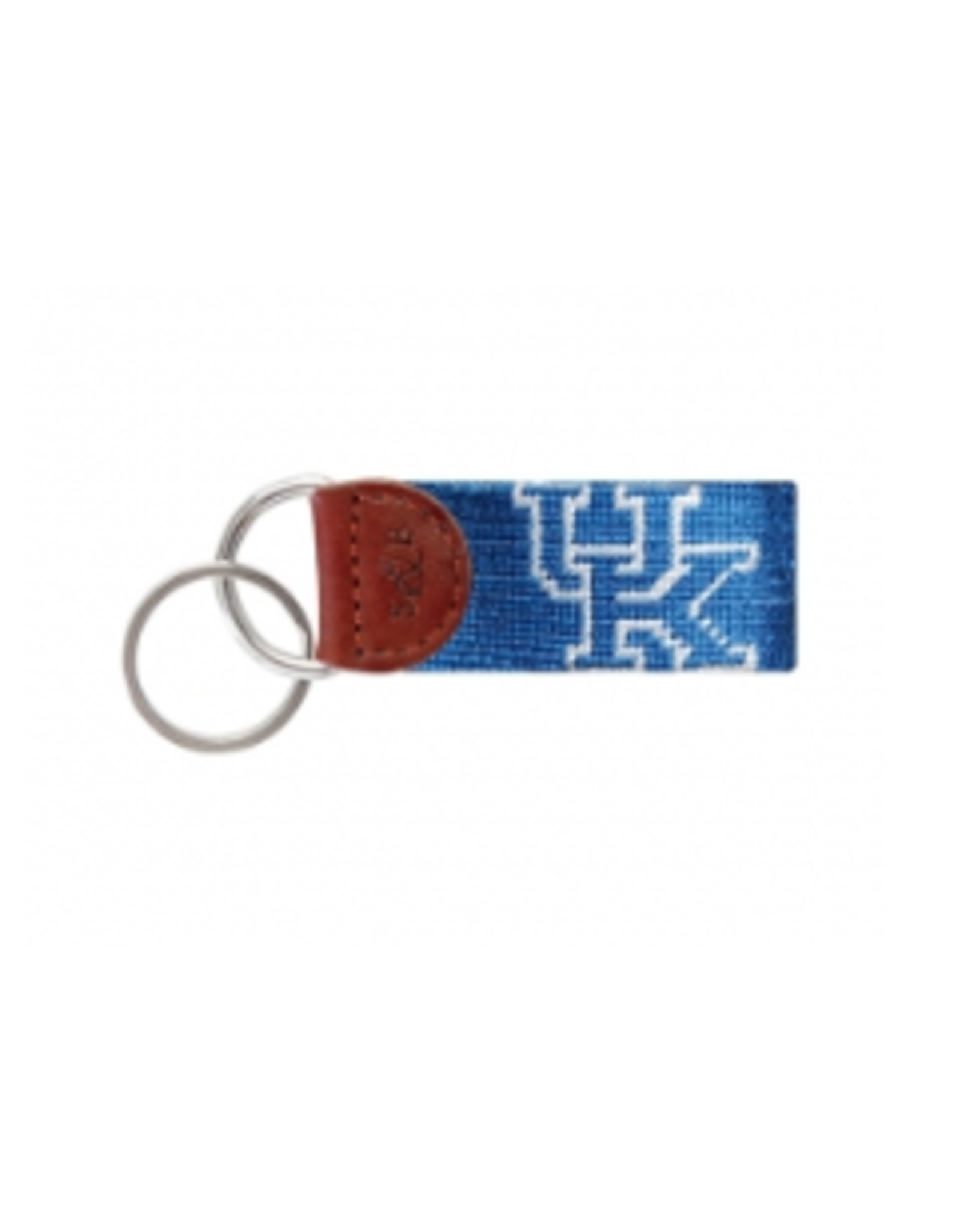 Smathers & Branson S&B Needlepoint Key Fob, Kentucky (blue)