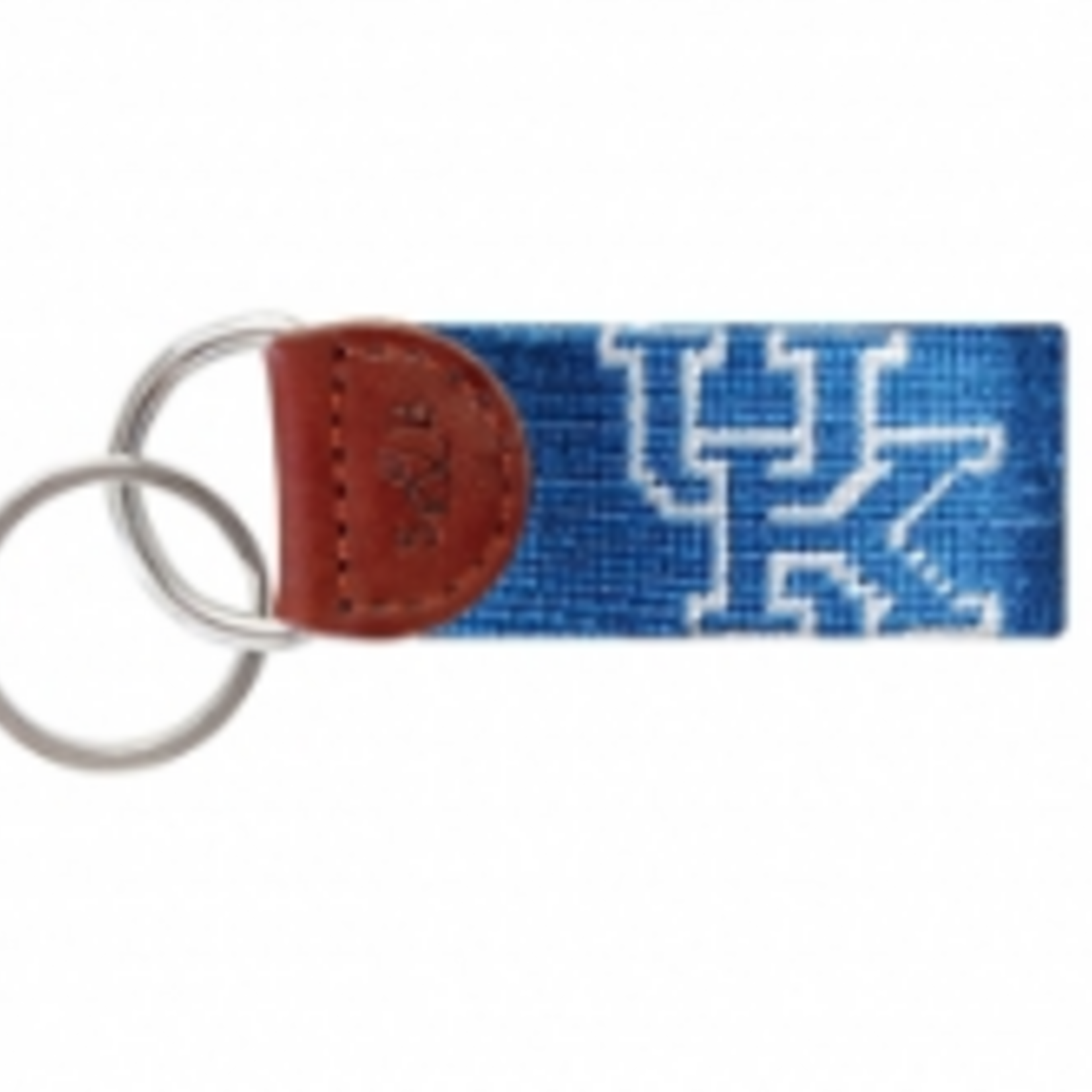 Smathers & Branson S&B Needlepoint Key Fob, Kentucky (blue)