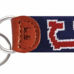 Smathers & Branson S&B Needlepoint Key Fob, Cleveland Guardians