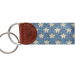 Smathers & Branson S&B Needlepoint Key Fob, Stars & Stripes