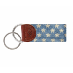 Smathers & Branson S&B Needlepoint Key Fob, Stars & Stripes