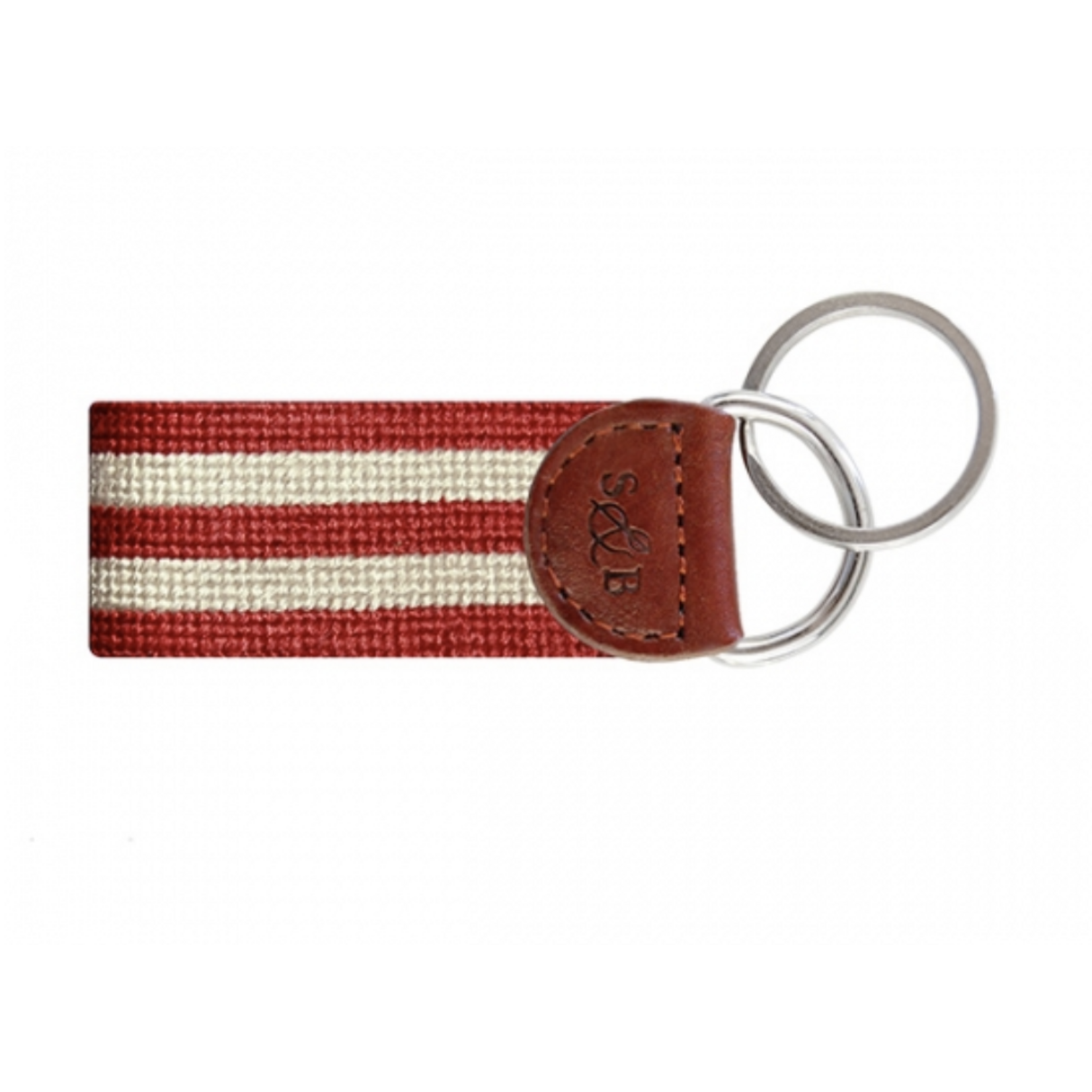 Smathers & Branson S&B Needlepoint Key Fob, Stars & Stripes