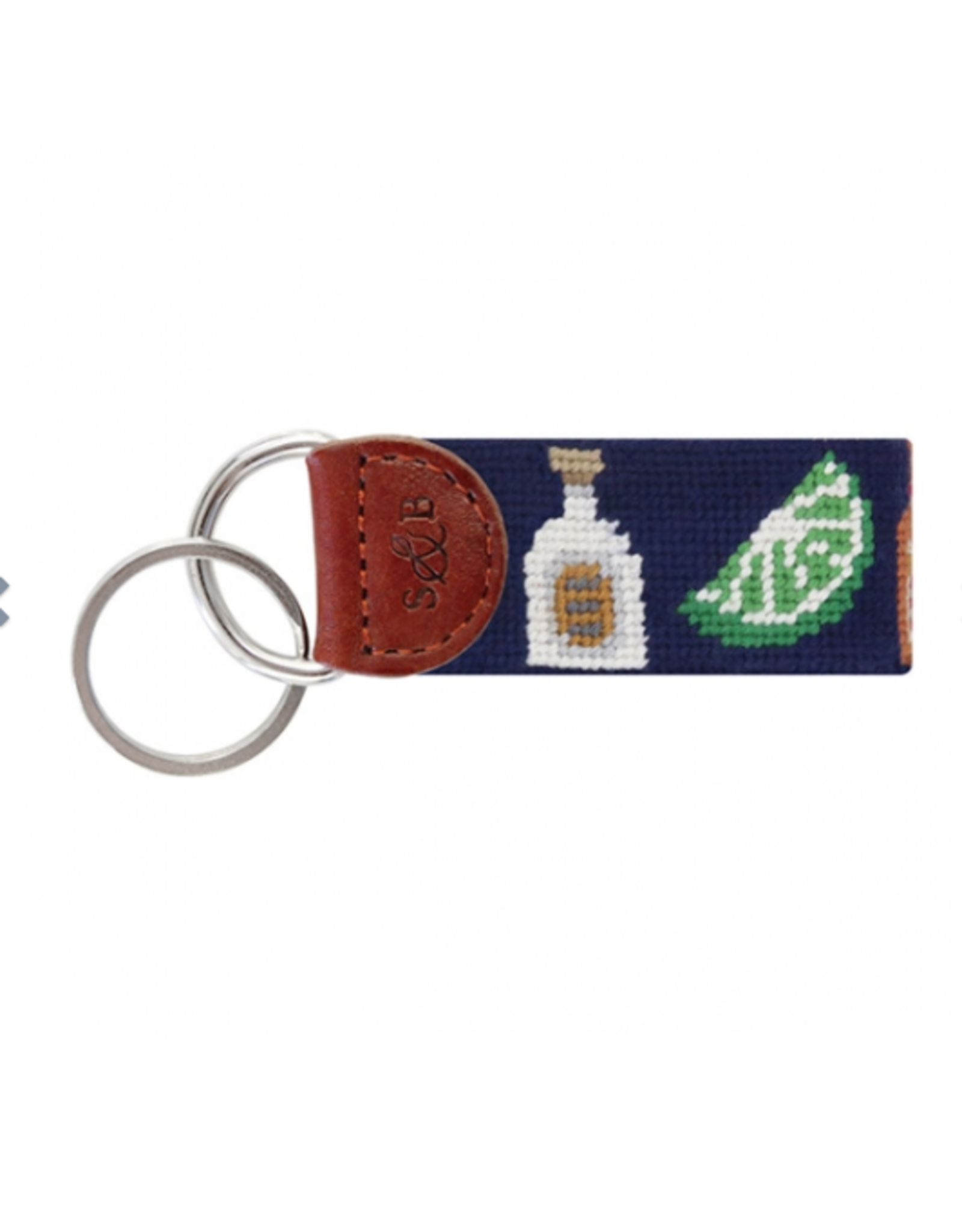 Smathers & Branson S&B Needlepoint Key Fob, Make A Margartia