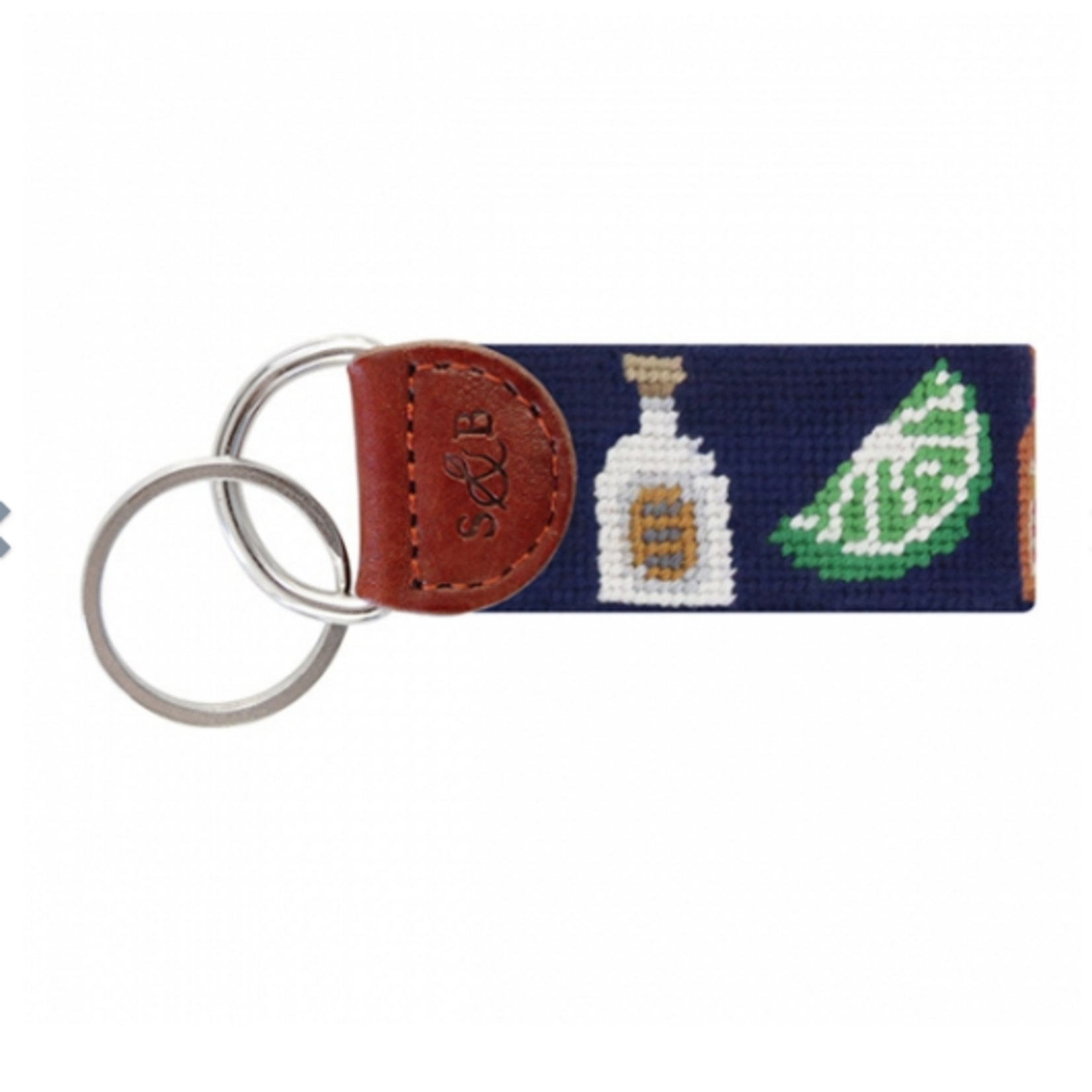 Smathers & Branson S&B Needlepoint Key Fob, Make A Margartia