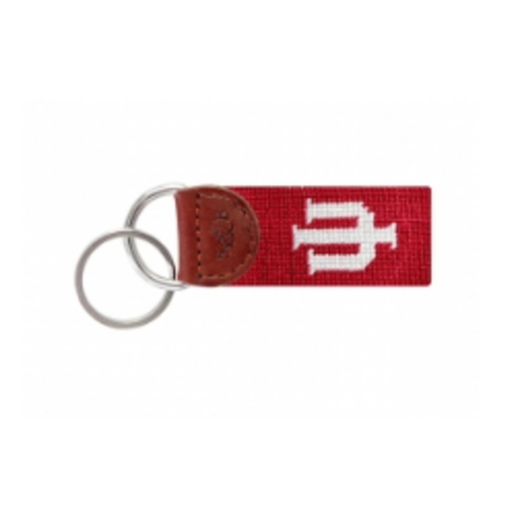 Smathers & Branson S&B Needlepoint Key Fob, Indiana