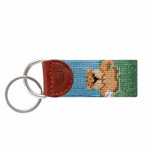 Smathers & Branson S&B Needlepoint Key Fob, Gopher Golf