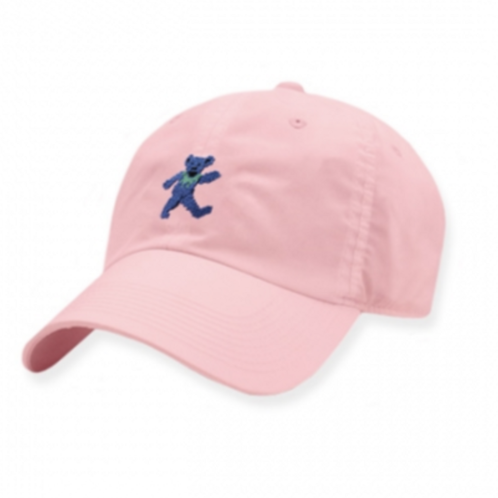 Smathers & Branson S&B Needlepoint Performance Hat, Dancing Bear on Cherry Blossom