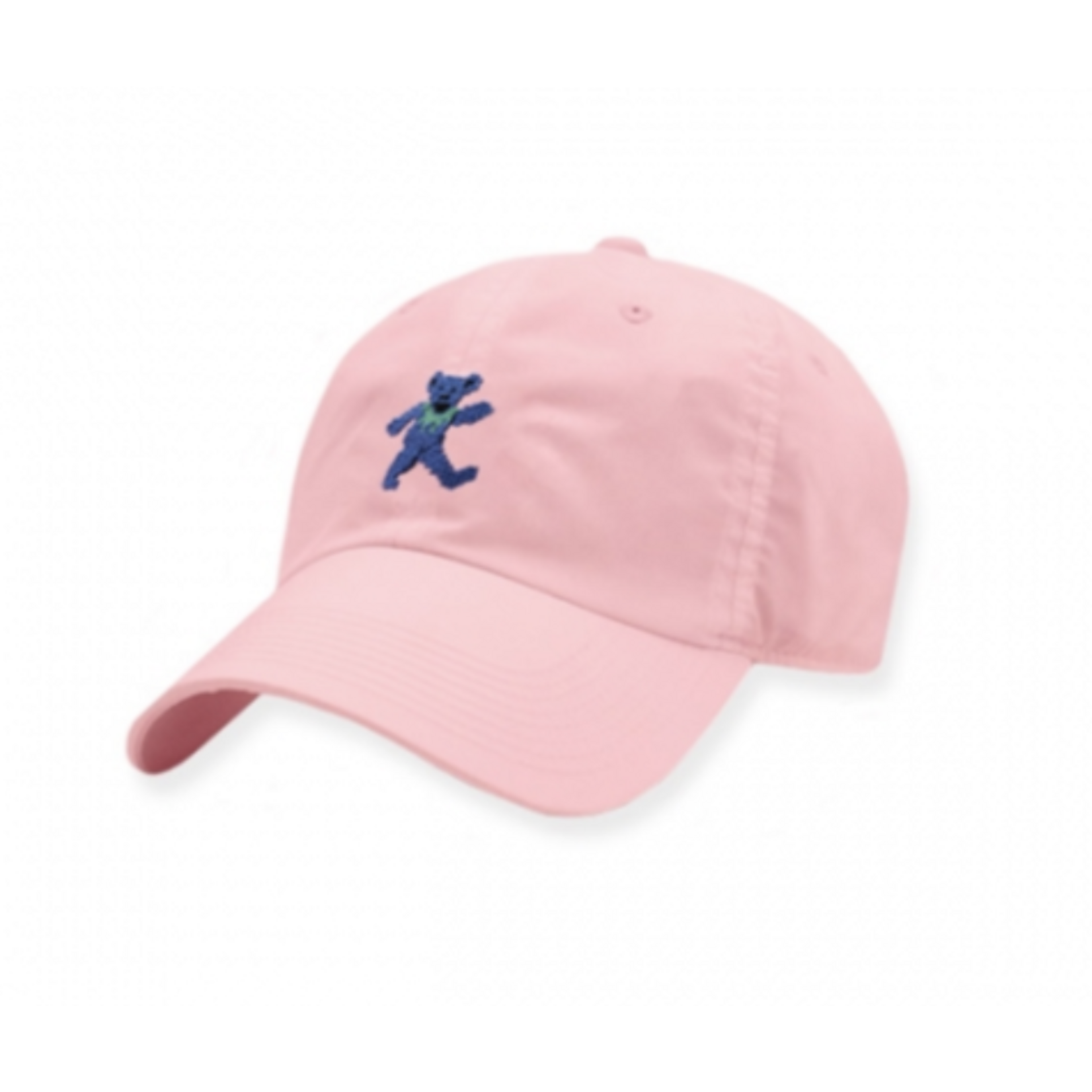 Smathers & Branson S&B Needlepoint Performance Hat, Dancing Bear on Cherry Blossom