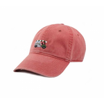 Smathers & Branson S&B Beverage Cart Hat on Nantucket Red