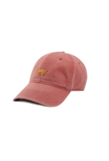 Smathers & Branson S&B Needlepoint Ball Hat, Golden Retriever on Nantucket Red