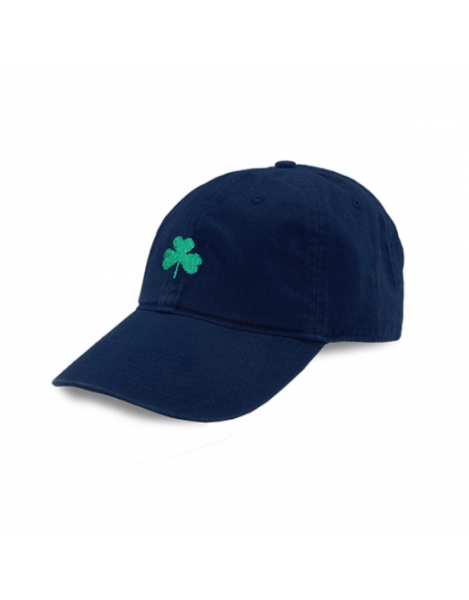 Smathers & Branson S&B Needlepoint Ball Hat, Shamrock Hat on Navy