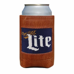 Smathers & Branson S&B Needlepoint Can Cooler, Miller Lite