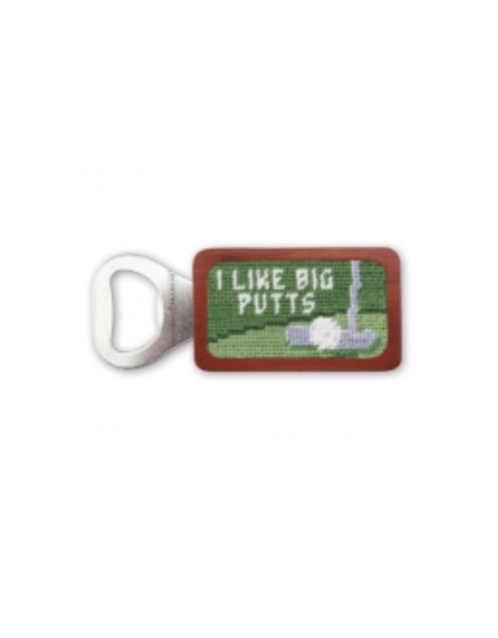 Smathers & Branson S&B Needlepoint Bottle Opener, Big Putts