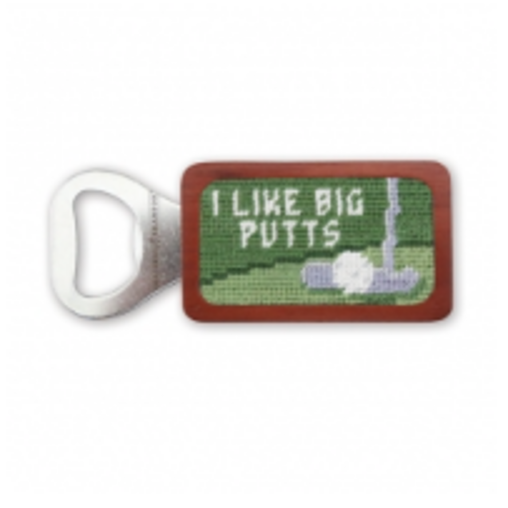 Smathers & Branson S&B Needlepoint Bottle Opener, Big Putts