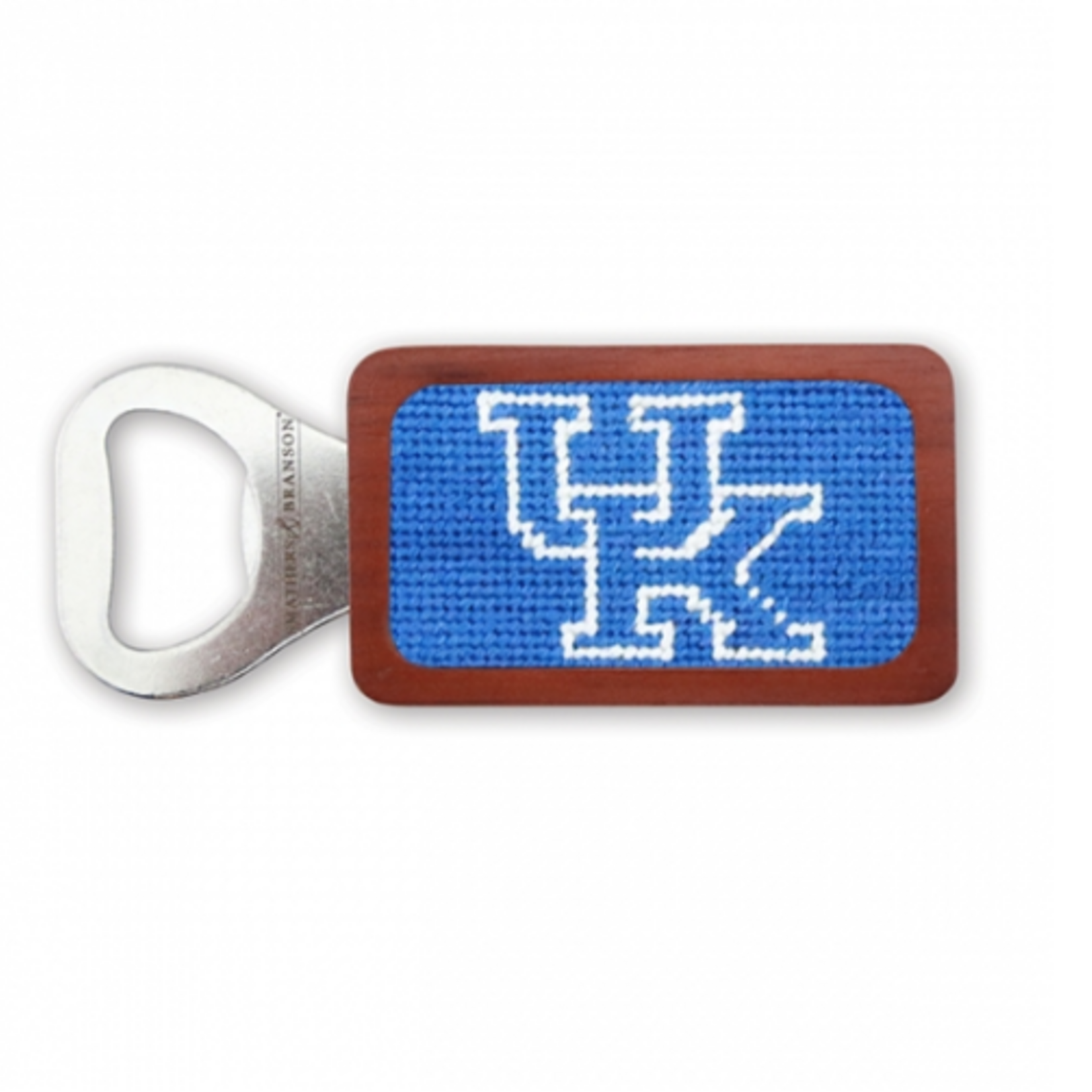 Smathers & Branson S&B Needlepoint Bottle Opener, Kentucky (blue)